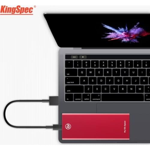 KingSpec External SSD 480GB 240GB 120GB Portable SSD 1TB SSD External Hard drive USB 3.1 Type C Solid State Drive For Laptop