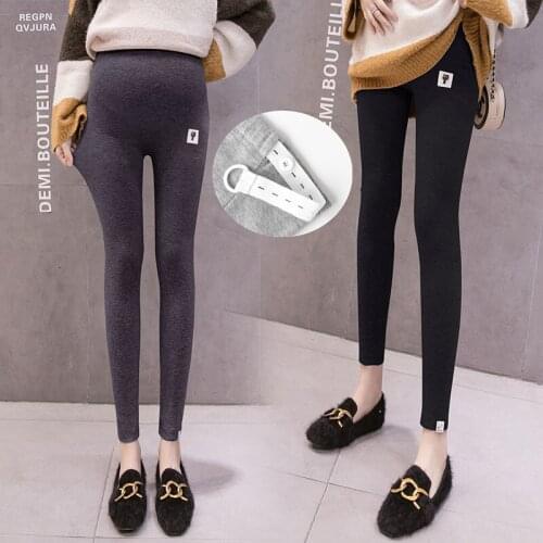 Maternity Leggings Cotton Adjustable Waist Pregnant Women Pregnancy Clothes Pants Ropa Mujer Embarazada Premama Enceinte