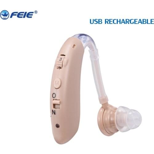 Medical Ear Apparatus Rechargeable Mini Headphone Hearing Aid S-25 Listen Device Earphone Deaf Equipment Free Shipping