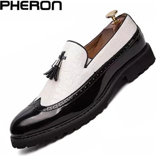 Fashion Shoe Office Shoes for Men Casual Shoes Breathable Leather Loafers Driving Moccasins Comfortable Slip on 2019 Three Color
