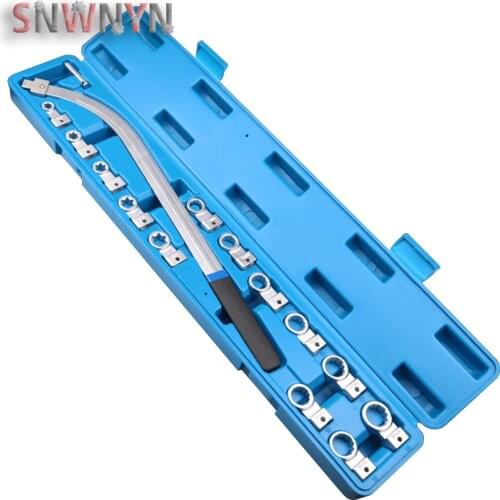 15pcs/set 12-19mm Belt Tensioner Wrench Set Kit Tool