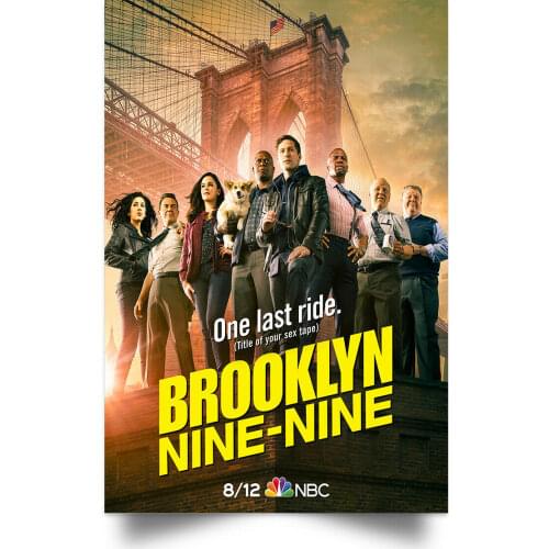 Vacation Friends TV Picture Art Film Print Silk Poster for Your Home Wall Decor 24x36inch