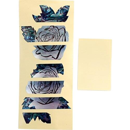 Fingerboard Decals Electric / Acoustic Guitar Pink Fingerboard Label