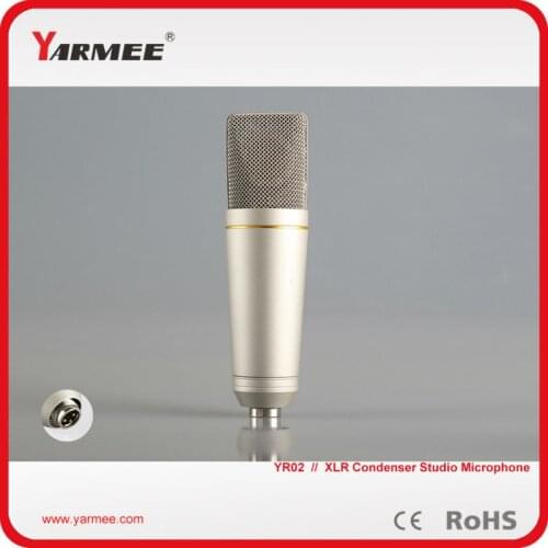 Professional Recording Microphone Standard XLR connection With 48V phantom power supply YR02