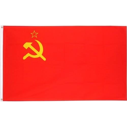 CCCP flag Red revolution Union of Soviet Socialist Republics USSR FLAG Russian flag Indoor Outdoor Flag Home Decor