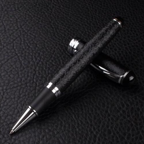 JINHAO X750 Surface Rough Black roll ballpoint pen school office writing stationery ballpoint pen birthday gift of luxury brand