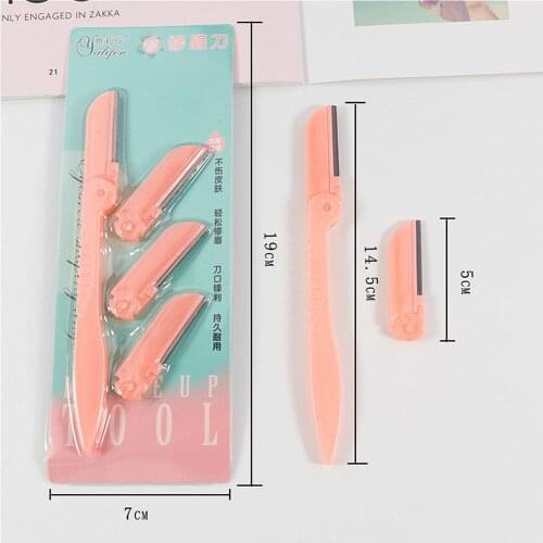 Eyebrow Trimmer Mini Fold Hair Remover Facial Body Eyebrow Razor Hair Beauty Cosmetic Tool Trimmer Tools With Replaceable
