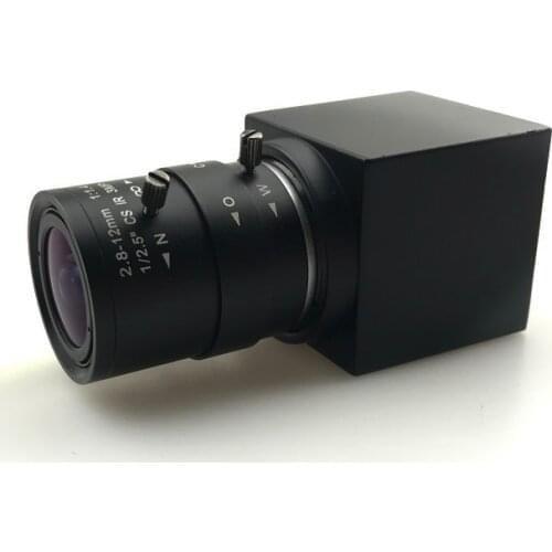 HD 1080P Lens 2.8-12mm Industry Video Live 2.0 MP VGA Video Output Camera