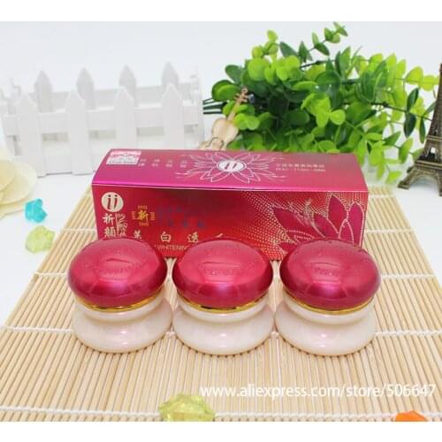YiQi Beauty Whitening 2+1 Effective In 7 Days 10 boxes red cover ABC Cream BAI LI TOU HONG Free Shipping