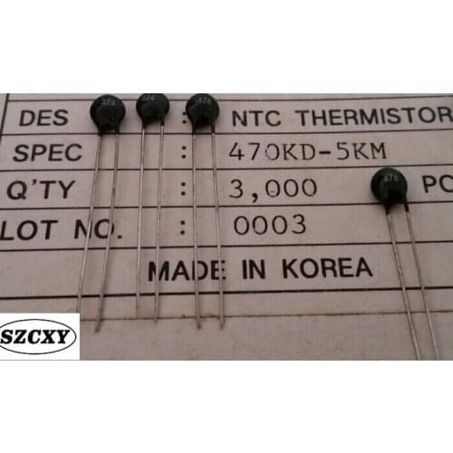 100% New and original NTC 470KD-5KM 474 thermistor