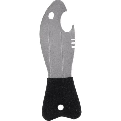 2 in 1 Fishing Hook Hone Sharpener Double Side Multifunction Bottle Opener Replacement Tackles for Fishing Lovers