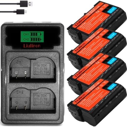 EN-EL15 ENEL15 EN EL15 Camera Battery for Nikon D500,D600,D610,D750,D7000,D7100,D7200,D800,D850,D810,D810