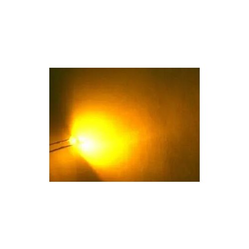 Free shipping!hot sale!10MM, white hair yellow, light tube, ultra-bright light-emitting diode