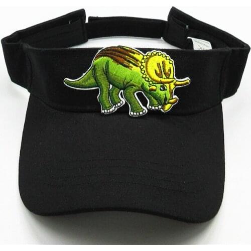 2020 new style dinosaur animal embroidery Visors Baseball Cap Adjustable Snapback cap for men and women 373