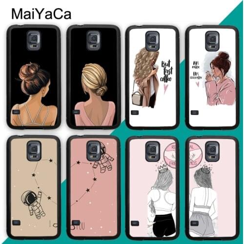 Girls Best Friends BFF Matching Case For Samsung A21S A20e A71 A51 A10 A40 A50 A70 Galaxy S20 Plus S10 S9 Note 20 Ultra