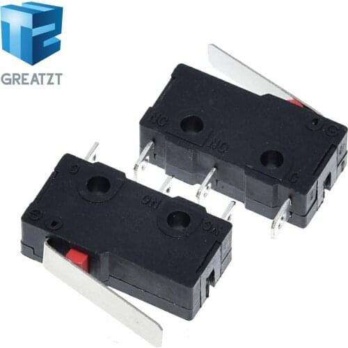 GREATZT 10PCS Tact Switch on off KW11-3Z 5A 250V Microswitch 3PIN Buckle New