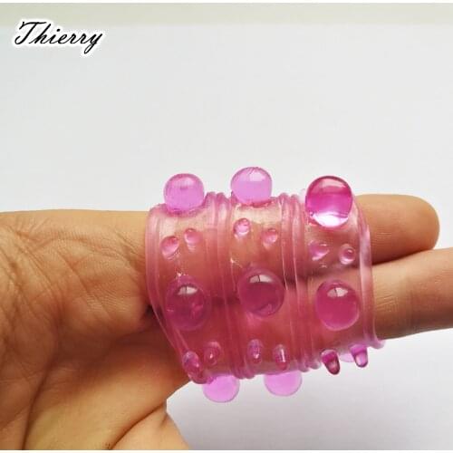 Thierry 100Pcs/Set Crystal Cock Rings Reusable penis Sleeve Sexy Toys Male Silicone Adult Sex Product Cock Ring Extender