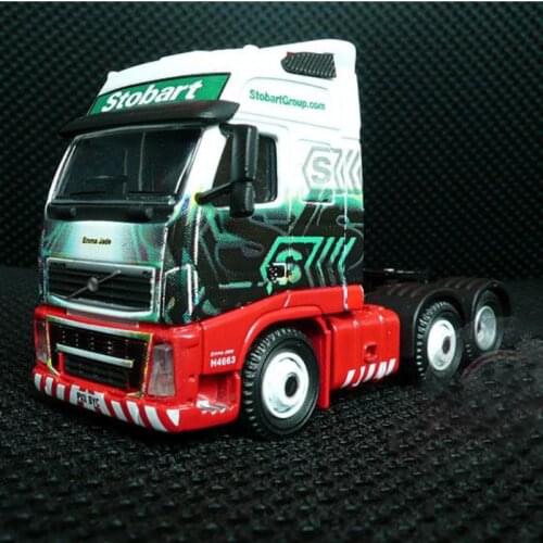 Diecast 1:76 Scale SCANIA R500 Eddie Stobarts Container Truck Alloy Model Gift Adult Collection Static Hot Toys