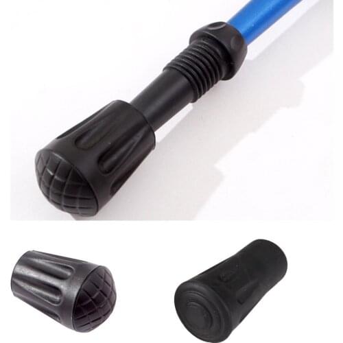 Climbing Hiking Travel Crutch Walking Stick Pad Anti-Slip Replacement Tool