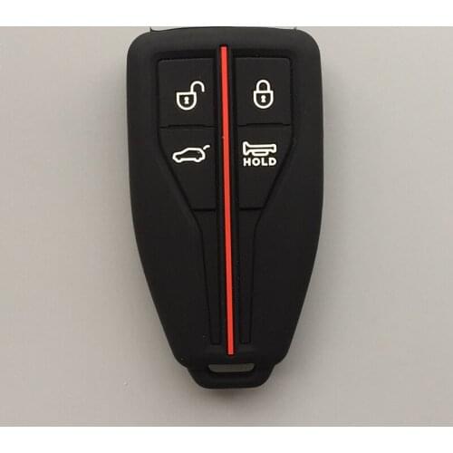 Silicone car key cover case for hongqi HS5 H5 H9 HS7 H7 L5 HS3 L9 4button key
