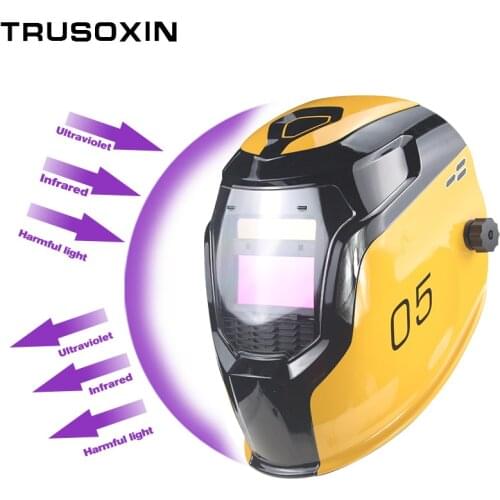 Smart Solar LI battery Automatic Darkening TIG MIG MMA MAG Electric Welding Mask/Helmets/Welder Cap for Welding Machine