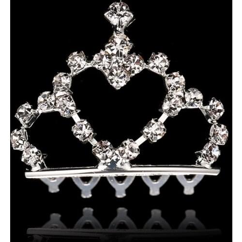 Z 2017 Popular beautiful and trendy bride & cute little girl suitable for the crown hair ornaments is your best choice