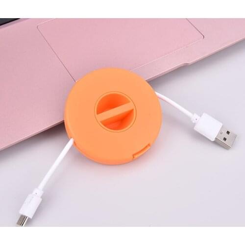 Wire Cable Clips Organizer Management Holder USB Charging Data Line Cable Winder