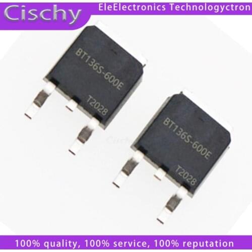 10PCS BT137S-600E TO252 BT137S triac SMD TO252 BT137S-600