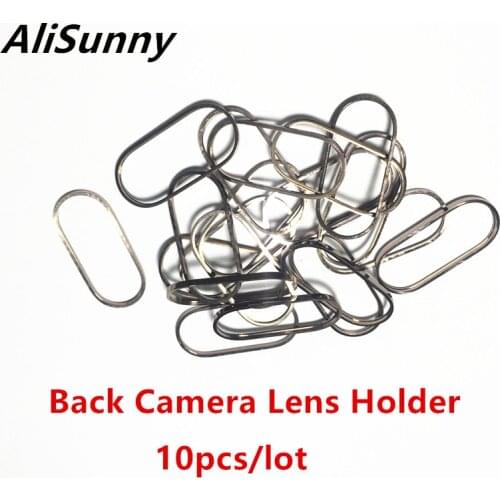 AliSunny 10pcs Back Camera Lens Metal Circle for iPhone X XR XS max XSM Ring Clip Holder Parts