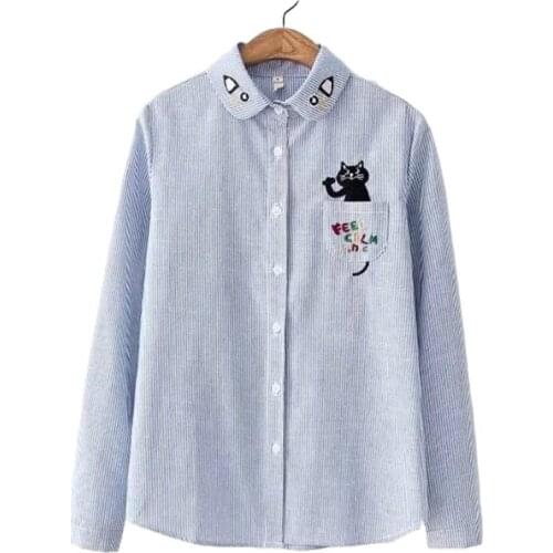 Женские модные рубашки Biscuit Bear China At AliExpress