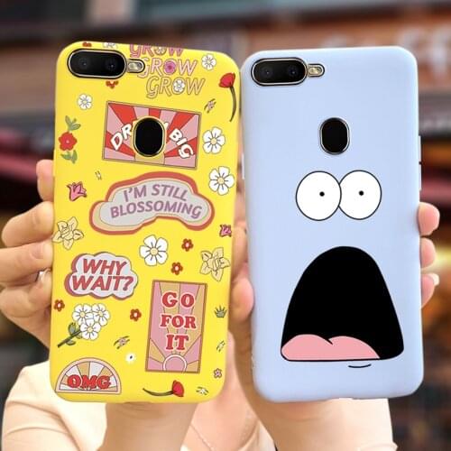 For OPPO A5S Case AX5s CPH1909 6.2" Cute Cartoon Back Cover Phone Cases For Oppo A 5S OppoA5s Soft TPU Fundas Coque Bumper Shell