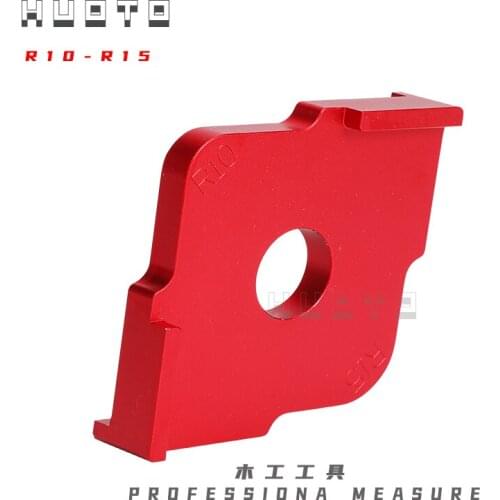 T10-T25 Radius Quick-Jig Router Table Bit R5 R10 R15 R20 R30 R35 R40 Corner Jig Templates Wood Routers Jig for Woodworking Tools