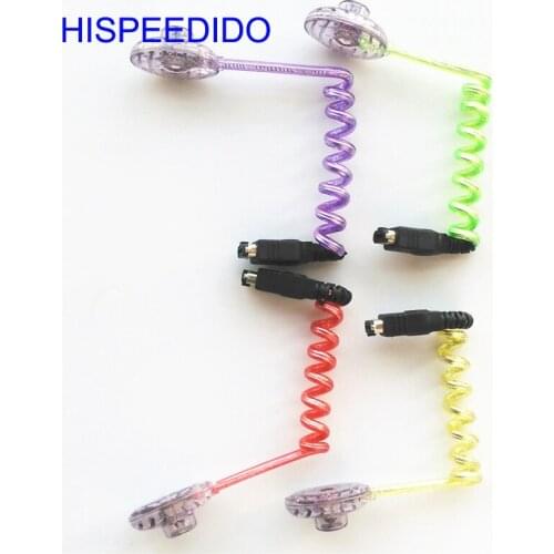 HISPEEDIDO 10pcs/lot Flexible for Nintendo GBA GBA SP Worm Light Illumination LED Lamps for Gameboy Adavance Console WormLight