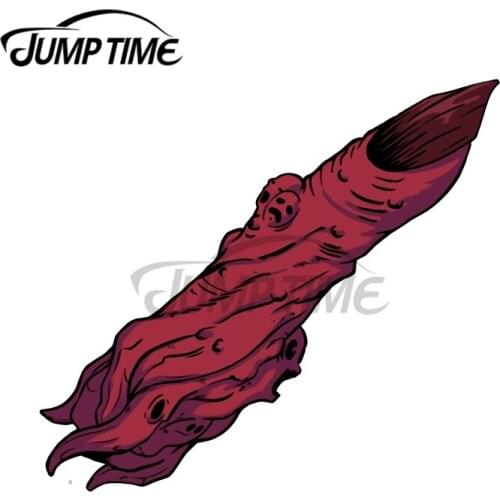 JumpTime 13 x 3.5cm For Sukuna Finger Vintage Travel Decal Vinyl Scratch-proof Personality Windshield Waterproof Car Stickers