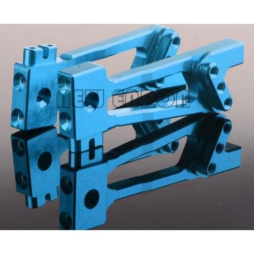 K949-007 2Pcs Aluminum Rear Shock Tower Absorber Plate Metal For RC Wltoys 1/10 Racing Model K949 Rock Crawler Climbing Car