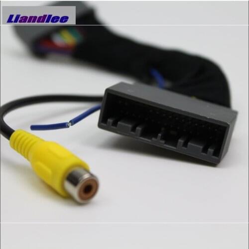 Liandlee For Honda Civic (FB) EXI 2011-2016 Rear View Camera / Adapter Connector Wire Cable Original Video Input Switch RCA