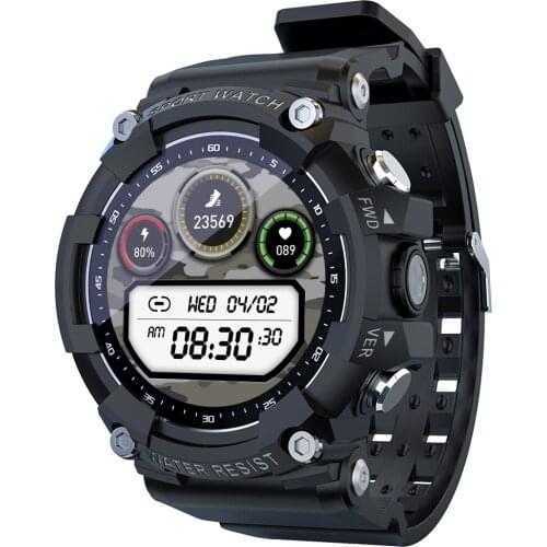 LOKMAT ATTACK 2 Smart Watch Men Heart Rate Monitor Fitness Tracker Blood Pressure Bluetooth Sport Smartwatch Global Version