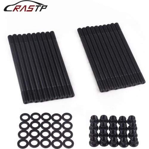 RASTP-ARP Cylinder Head Stud Kit Fit for Ford 6.0L 2003-2007 Powerstroke Diesel F250 F350 F450 F550 RS-XZZ056
