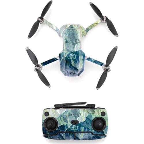 Cool Rock Style Skin Sticker for DJI Mavic Mini Drone And Remote Controller Decal Vinyl Skins Cover 2 Styles Available