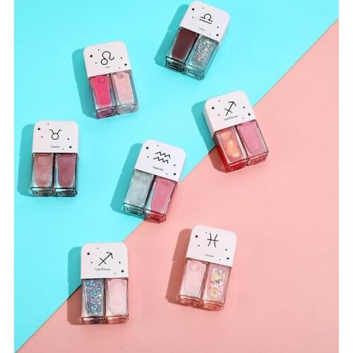 12ml Gel Nail Polish Semi Permanent Gel Varnish Base Top Coat Soak Off Nail Art Gel Nails Polish Set Double Roasted Color