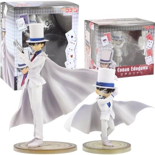 15cm 26cm Detective Conan Edogawa Figures Kid the Phantom Thief Kuroba Kaito Cool Magician Model Toys