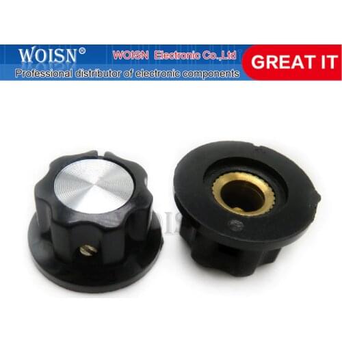 5PCS MF-A01 MF-A02 MF-A03 MF-A04 MF-A05 Potentiometer Knob WH118/WX050 Rotary Switch Electronic 6mm