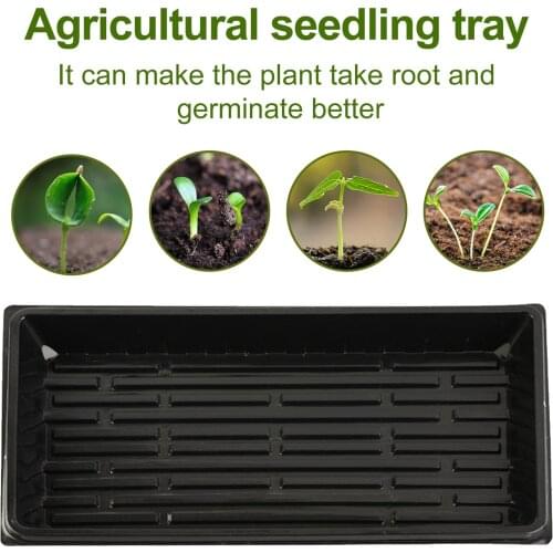 5PCS Seedling Starter Tray Plant Germination Basket Flower Nursery Grow Box Gardening Tool