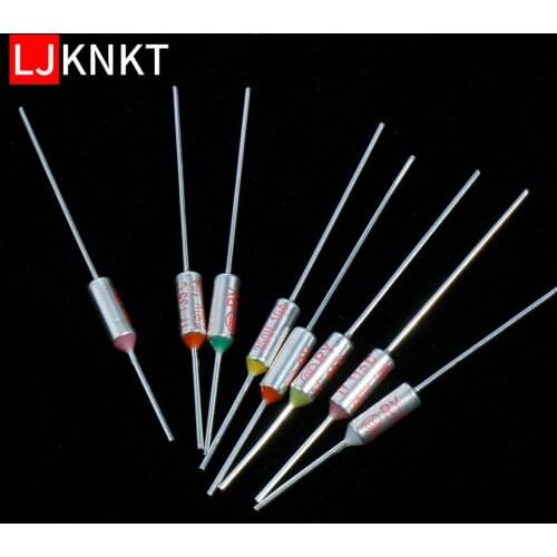 50pcsTF Thermal Fuse RY 10A 15A 250V Temperature 73C 77C 94 99C 113C 121C 133C 142C 157C 172C 185C 192C 216C 227C 240C 280C 300C