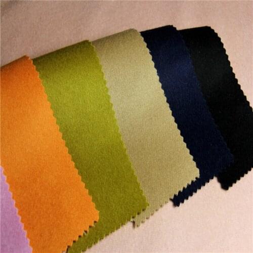 88% Wool 12% Mulberry Silk Fabric for Coat 760 grams 150 cm width Beige Gray Brown Blue colors 2 meters on sale