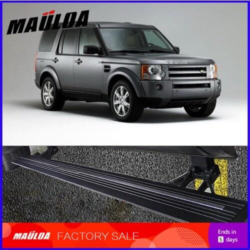 Car Accessories High quality aluminium alloy Automatic scaling Electric pedal side step running board for Discovery 3
