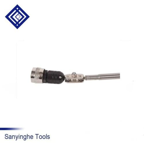 Free shipping 1 pcs Illuminated Universal Telescopic Picker Retractable Rod Magnetic Screw Collector Pickup Object Extractor