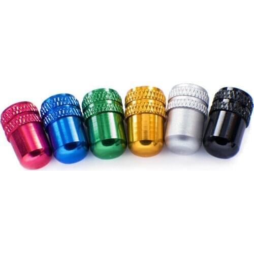 Mounchain 1 Pair Aluminum Alloy Bike Valve Adapter Bicycle Road Racing Inner Tube Valve Cover Steam Mouth Cap U.s Valve Caps