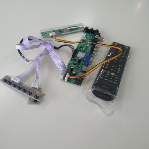 Kit for LTN154X3-L06 15.4" 1280X800 HDMI LCD USB AV digital Controller board 1 CCFL DVB-T DVB-C TV Panel VGA 30pin