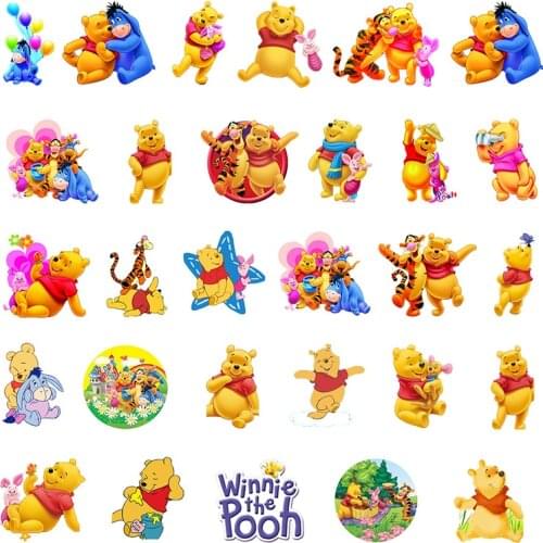 Disney Pooh Family Cute And Interesting Accessories Acrylic Epoxy Earrings Resin Jewelry Making Accessories Gifts For Friends